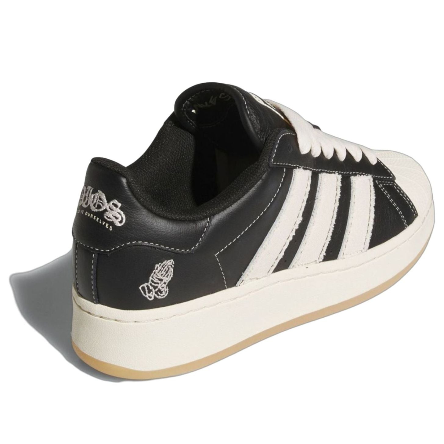 Adidas Superstar XLG 'Dios Black Cream White' — фото 4
