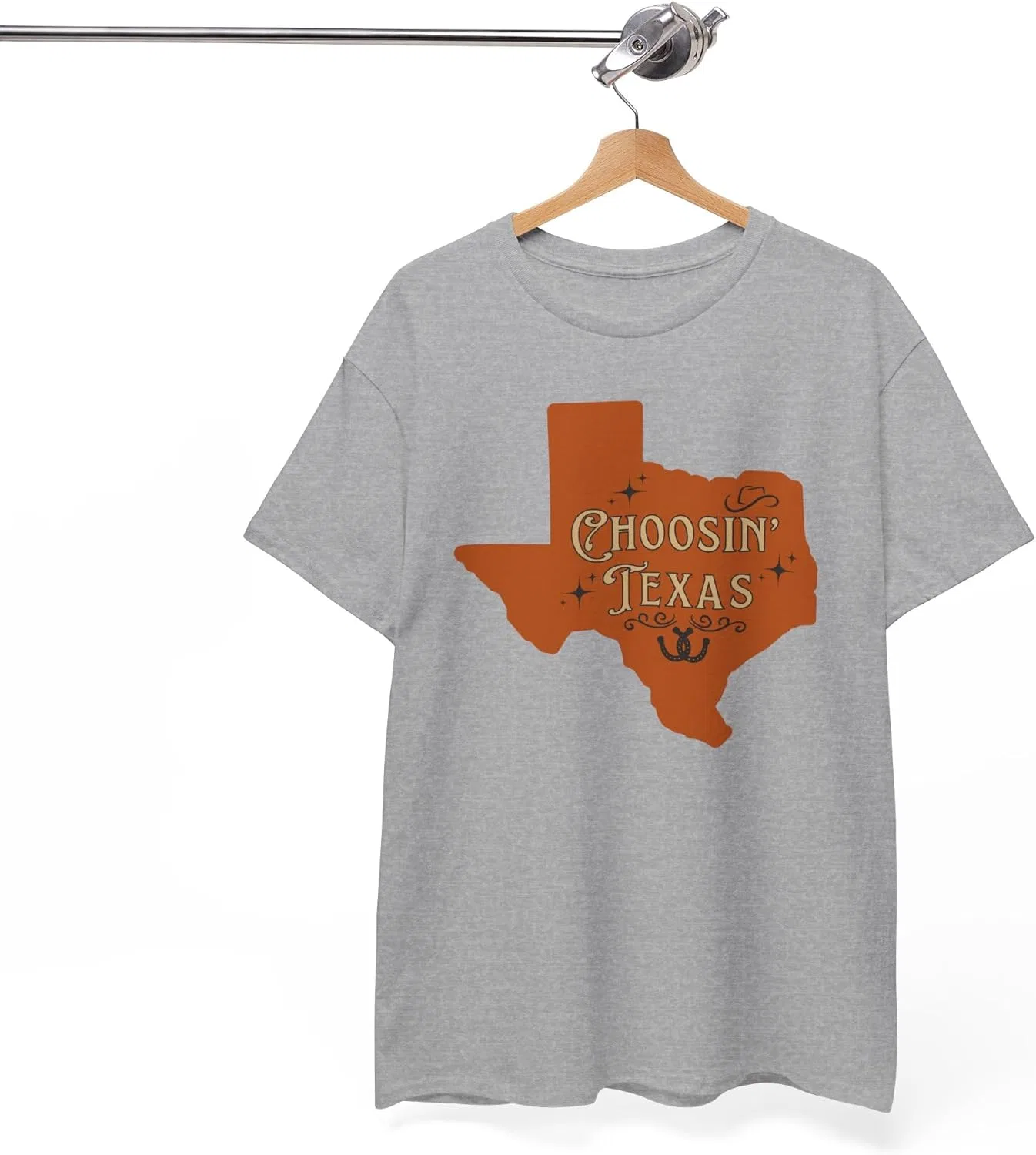 Футболка Choosin' Texas Country Music State Cowgirl Rodeo Ella Tee Shirt Riley Two Stepping T-Shirt Tshirt Sportswear Clothing Gift — фото 4