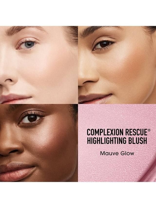 Комплексный хайлайтер-румяна Rescue bareMinerals, Mauve Glow — фото 4
