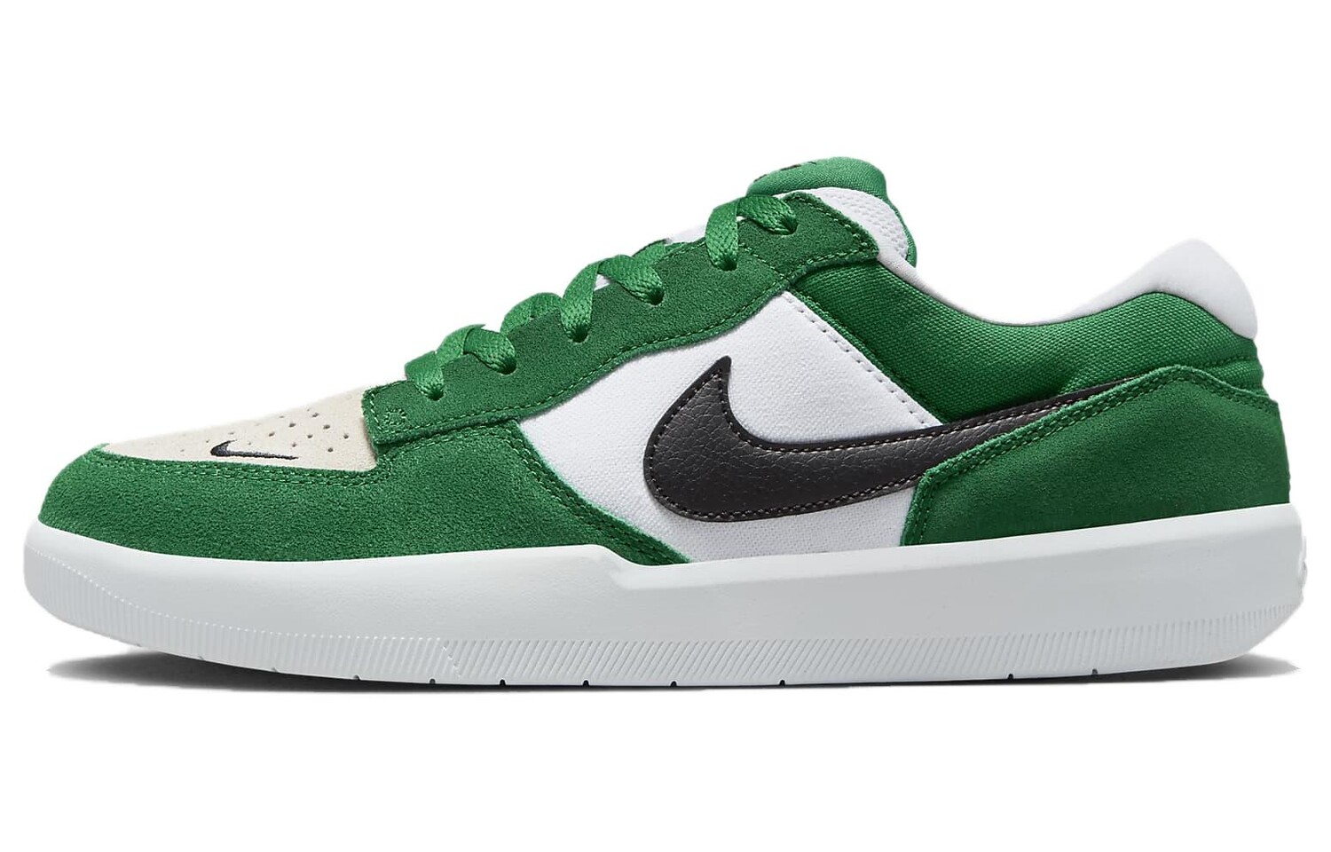 Кроссовки для скейтбординга Nike SB Force 58 унисекс, Белый/Зеленый