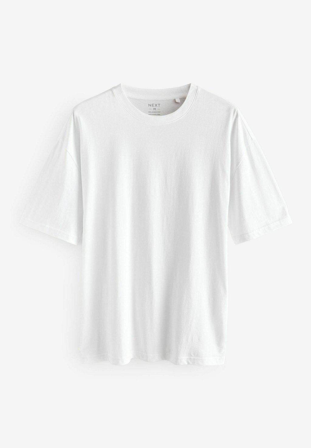 Базовая футболка 5 PACK RELAXED FIT SHORT SLEEVE CREW NECK Next, белый — фото 2