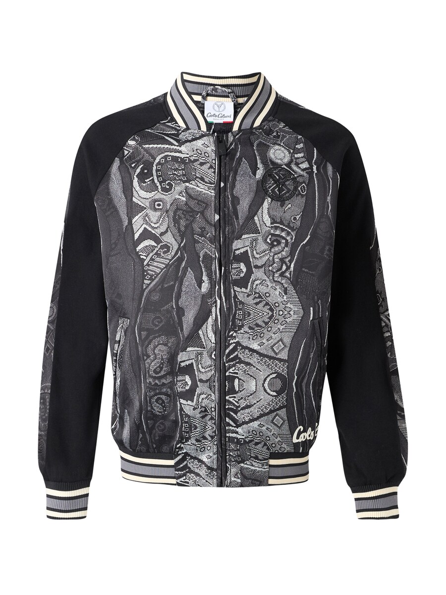 

Худи с капюшоном на молнии Carlo Colucci Espro, Black