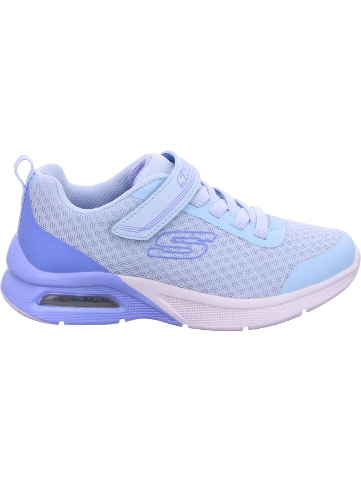 Низкие кроссовки Skechers MICROSPEC MAX EPIC BRIGHTS, цвет light blue — фото 3