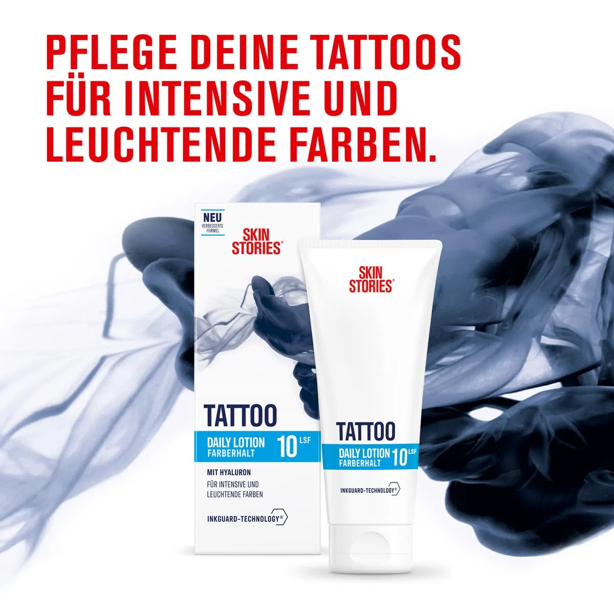 Увлажняющий лосьон для татуировок «Daily Lotion» от SKIN STORIES, SPF 10, 100 мл (6 шт.) Skin Stories — фото 3