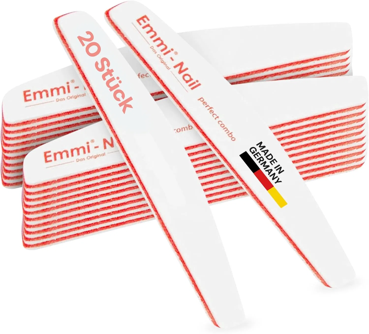 Трапециевидные пилки для ногтей 100/180 (20 шт.) от Emmi-Nail Emmi Nail