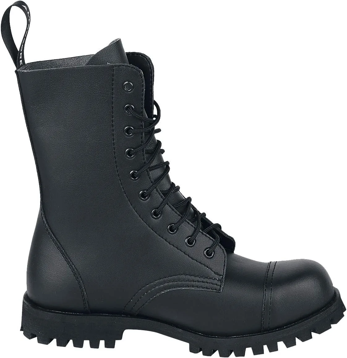 Ботинки Altercore 551 Vegan Unisex Boot, черные, базовые, байкерские, рокерские, уличные — фото 3