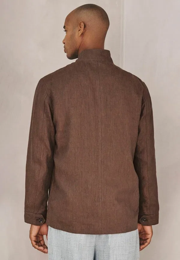 Летняя куртка Next, Brown — фото 2