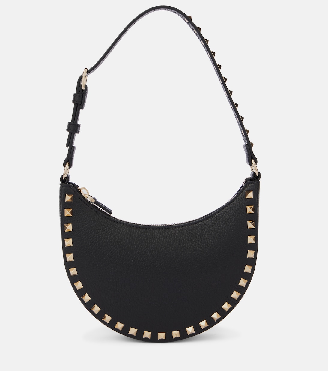 

Мини-сумка Rockstud из кожи Valentino Garavani, черный