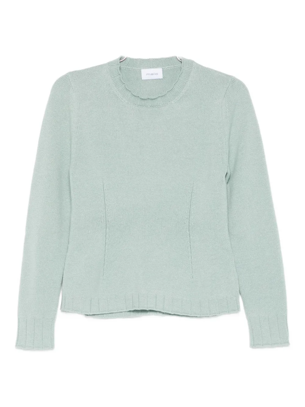 

Кашемировый джемпер Malo, зеленый