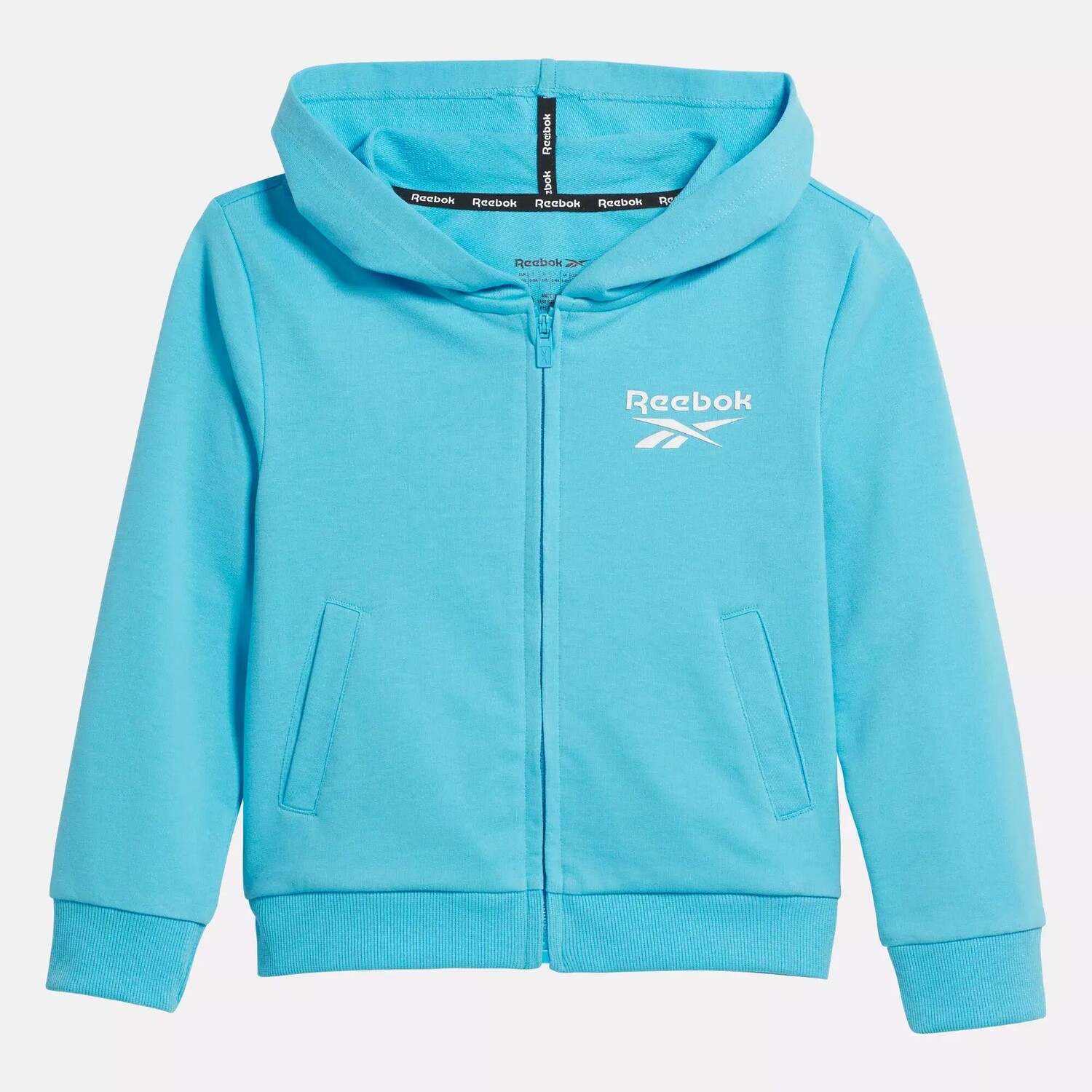 

Толстовка на молнии ID Reebok, голубой