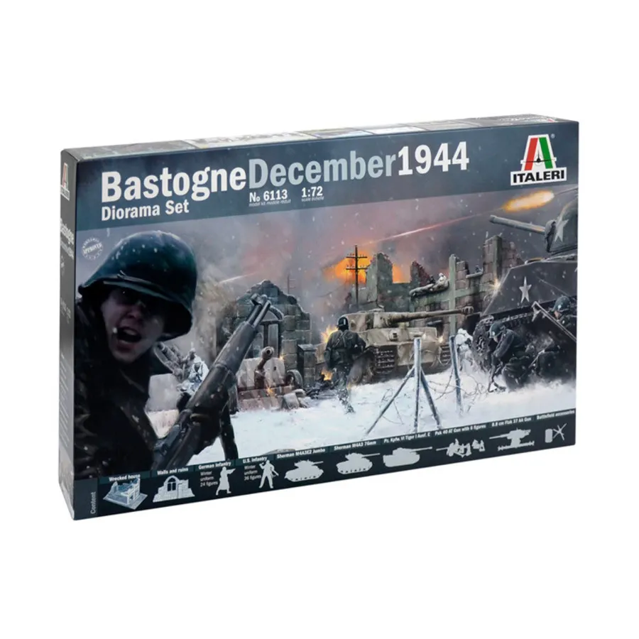 

Бастонь, декабрь 1944 г., Battle Sets (1:72) (Italeri)