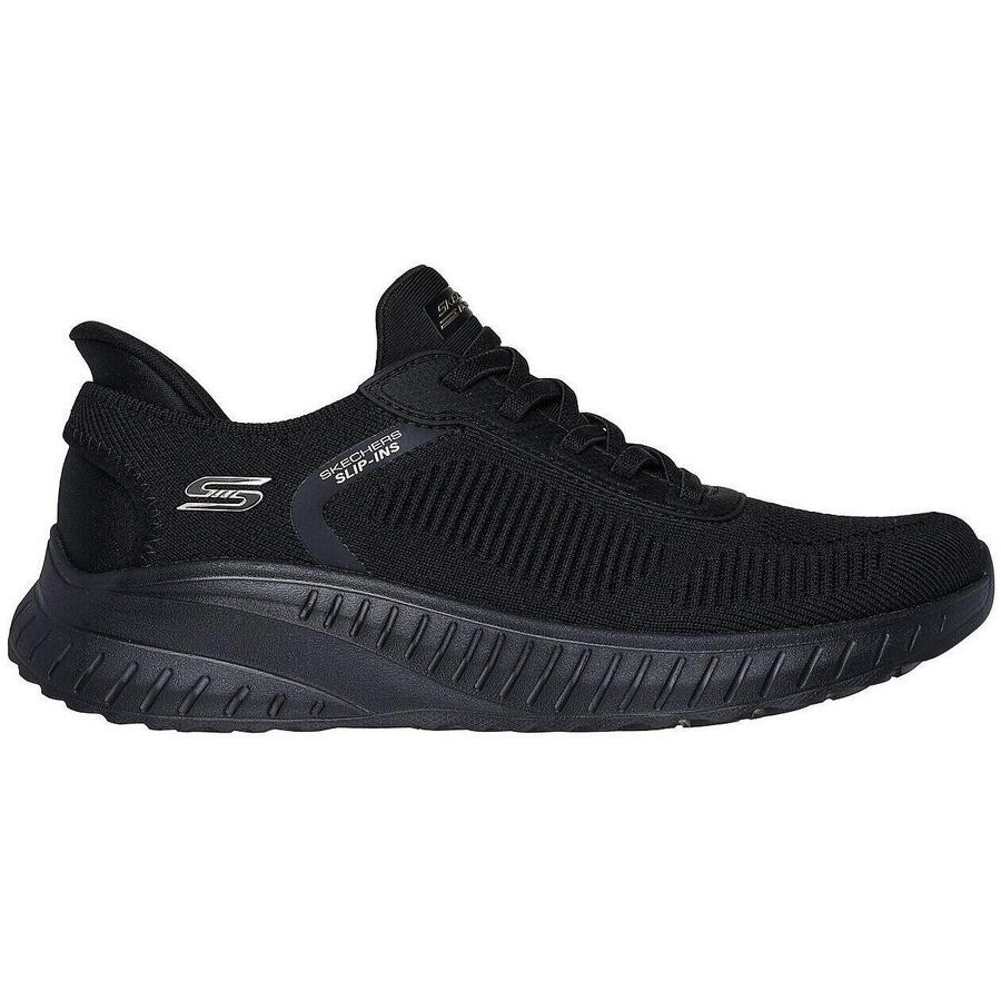 Кроссовки Skechers Bobs Squad Chaos - C, чёрные, женские — фото 3