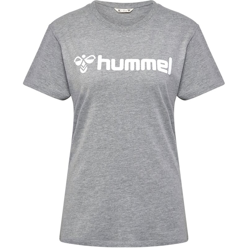 

Футболка с логотипом hmlgo 2.0, женская, с короткими рукавами Hummel, серый