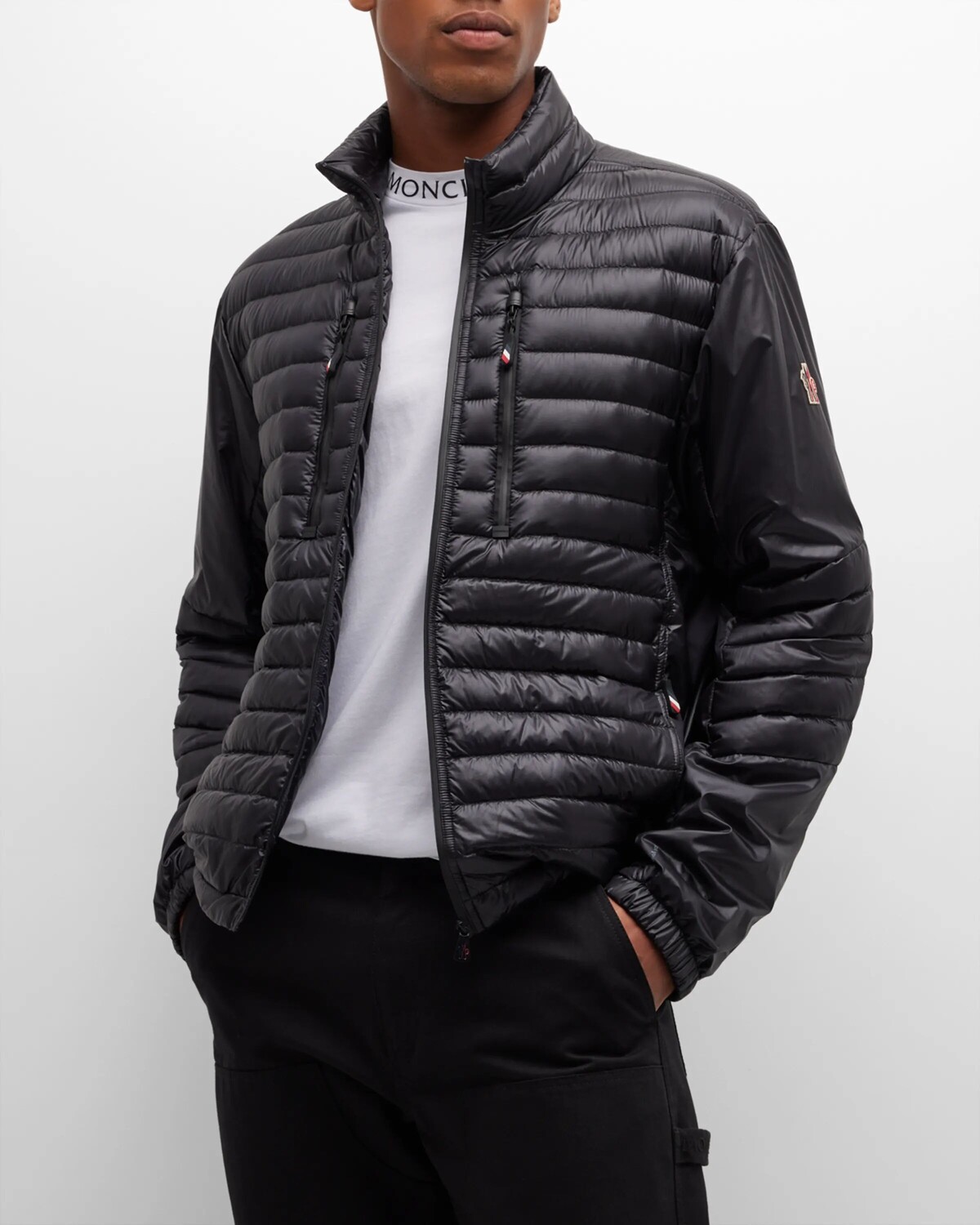 

Мужской пуховик Althays с прорезями Moncler Grenoble, цвет Black, Черный, Мужской пуховик Althays с прорезями Moncler Grenoble, цвет Black
