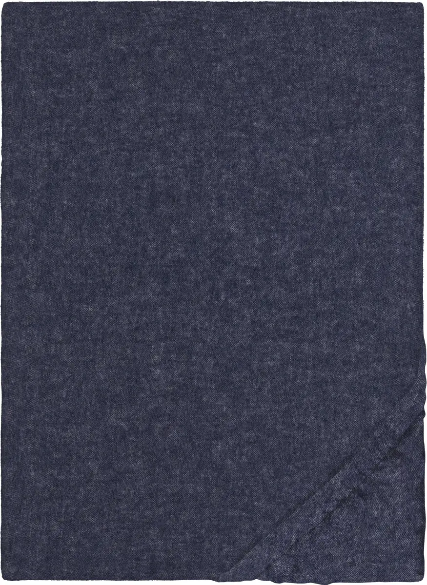 

Простыня Biberna "Hermal Biber"хлопковая 90-100х190-200 см, цвет marine