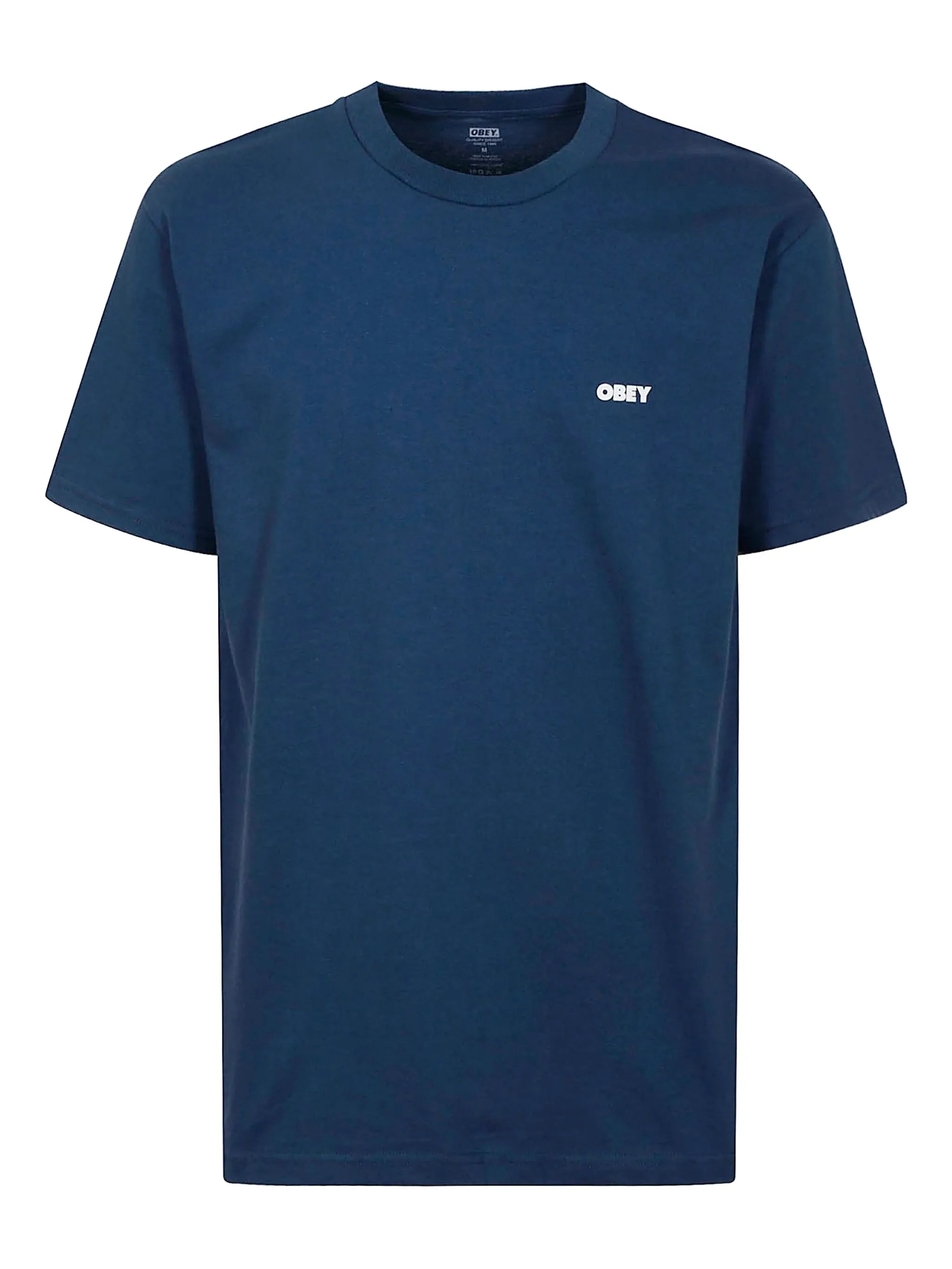 

Футболка с графичным принтом Obey, синий