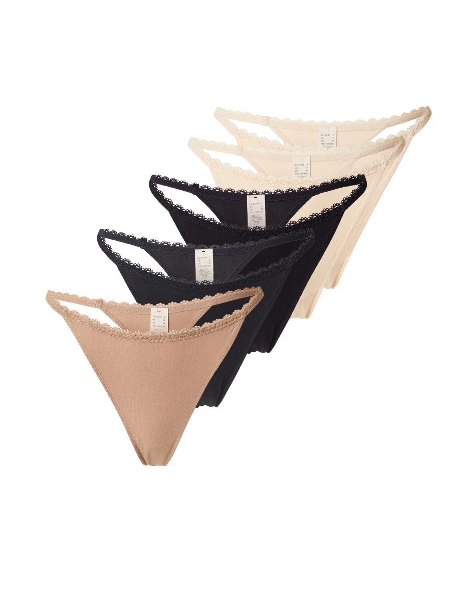 

Стринги Dorina, цвет Cream/Dark beige/Black