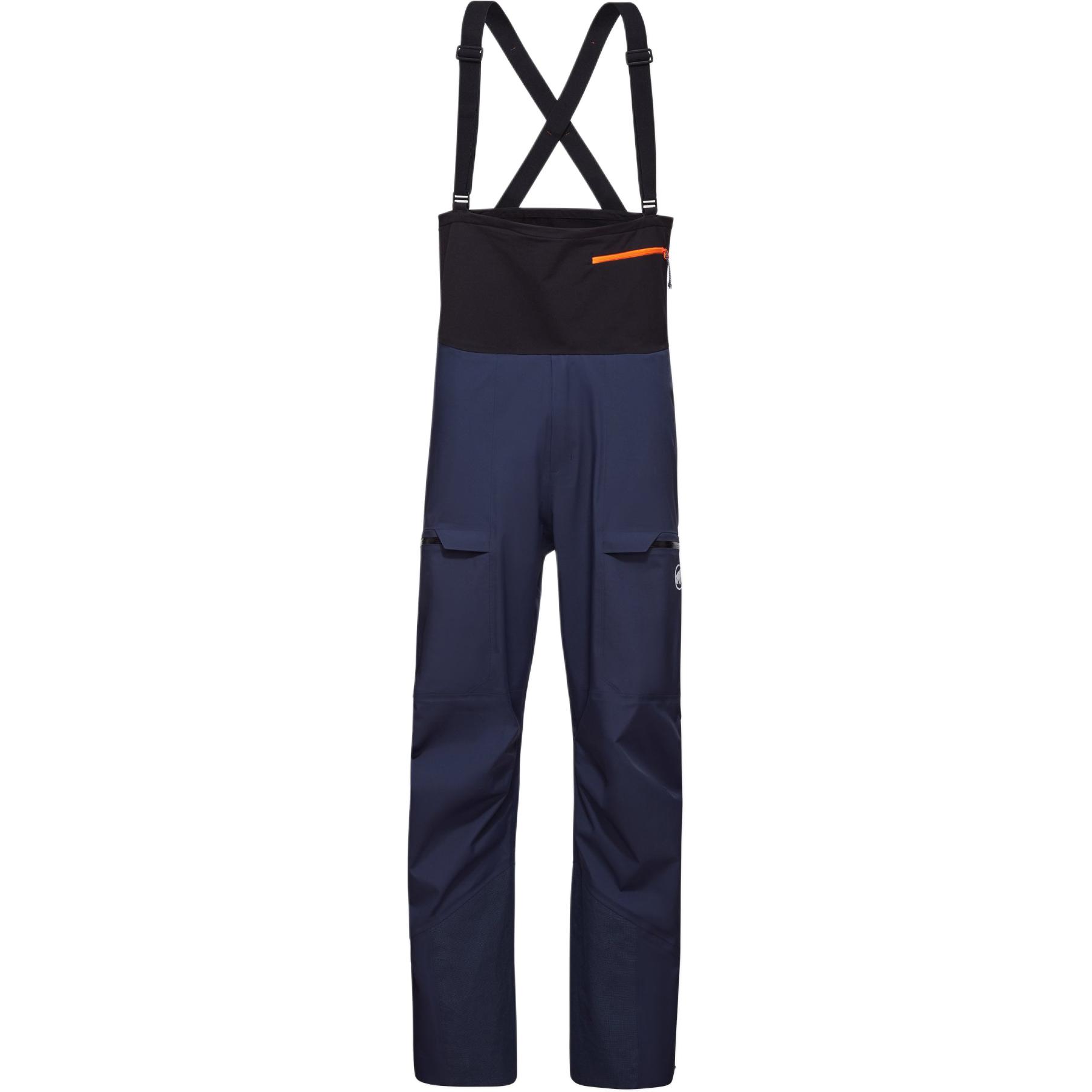

Мужские комбинезоны Haldigrat Sustainable Freeride Hardshell MAMMUT, светло-серый-черный
