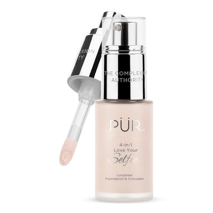 

Pur Minerals 4-в-1 Love Your Selfie Стойкая тональная основа и консилер Purcosmetics