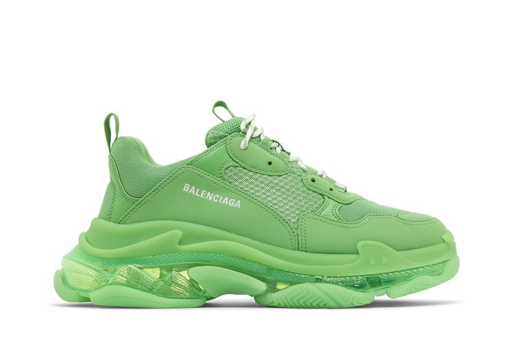 

Кроссовки Balenciaga Triple S Sneaker Clear Sole - Green, зеленый