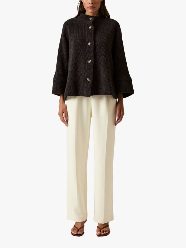 

Текстурированная куртка-батвинг James Lakeland, Black