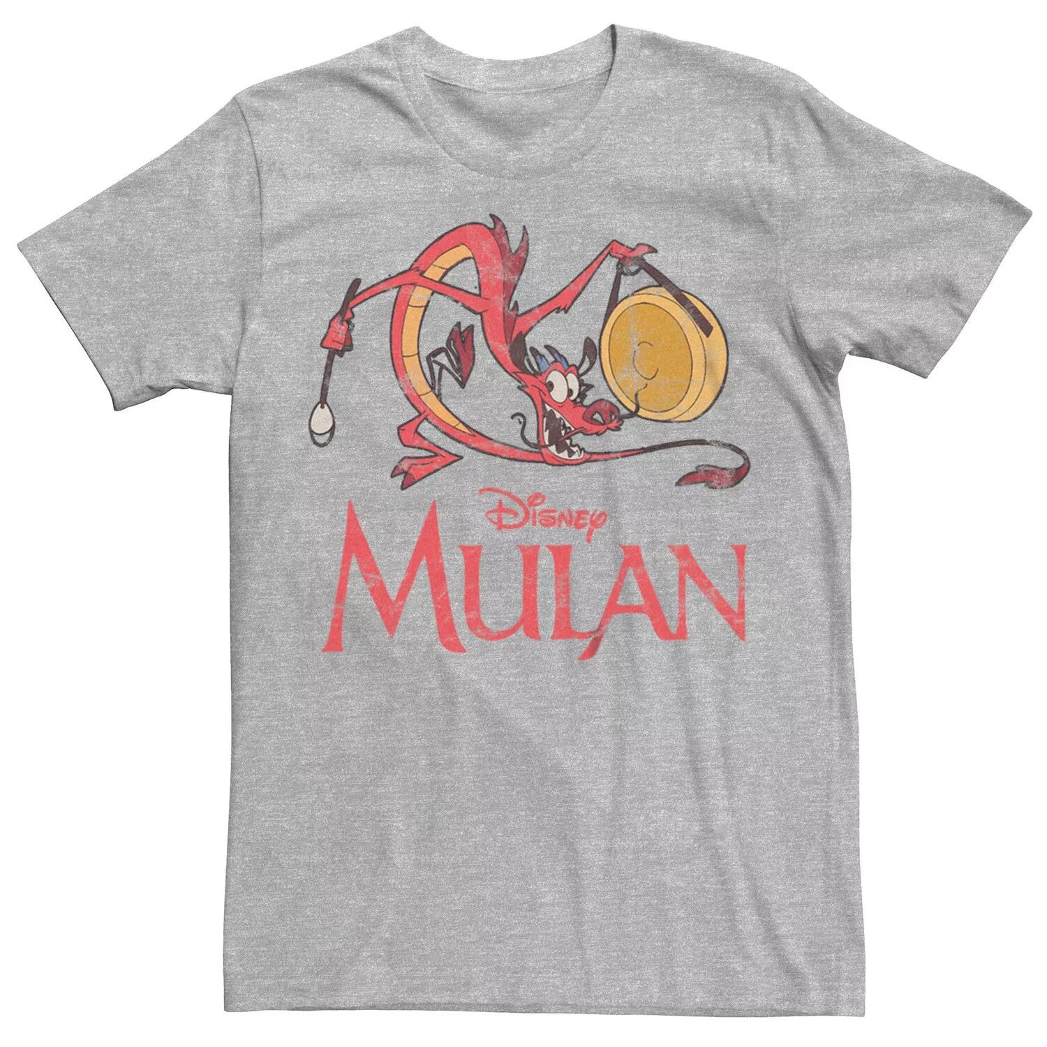 

Мужская футболка Disney Mulan Mushu с винтажным рисунком Licensed Character