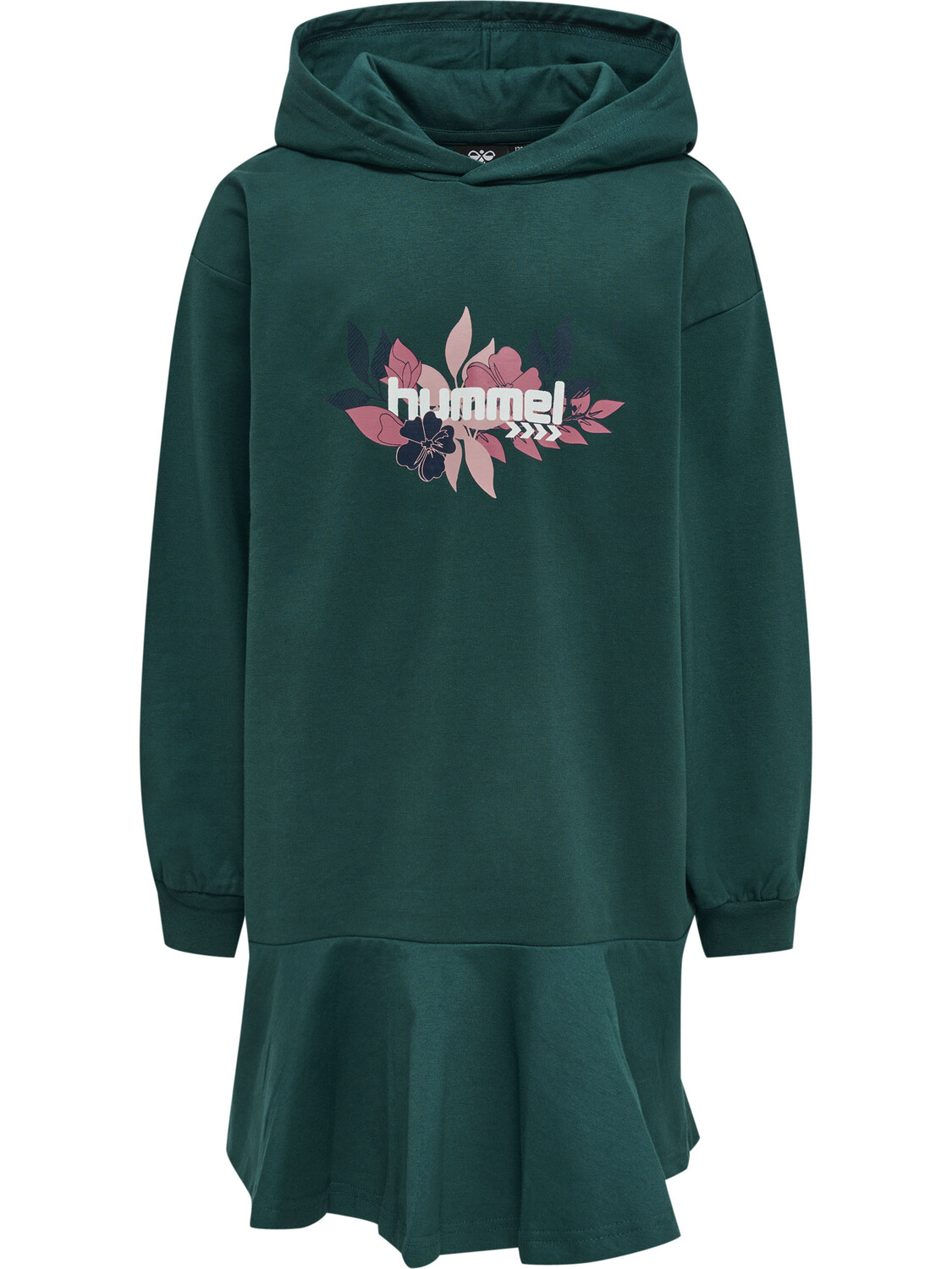 

Платье Hummel L/S Hmlsaga Hoodie Dress, цвет DEEP TEAL