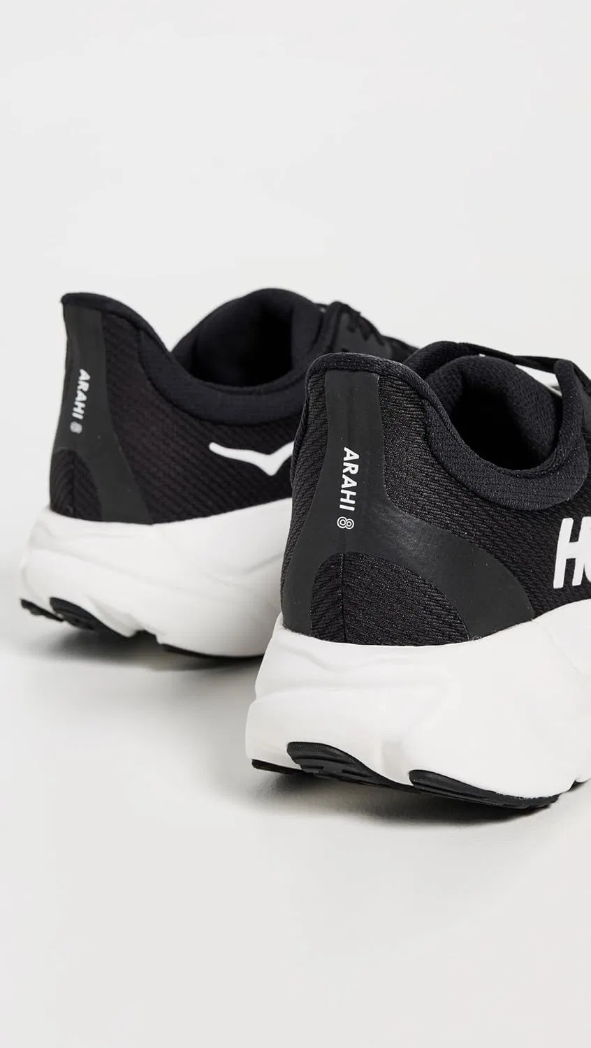 Мужские кроссовки Hoka для бега Hoka, Black White — фото 3