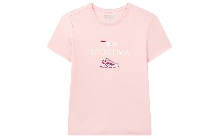 

Футболка женская розовая Fila