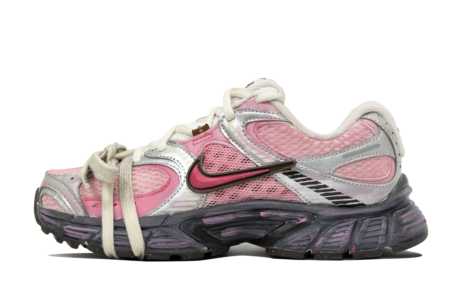 

Женские кроссовки для бега V5 RNR Cushioning, Wear Resistant низкие Nike, розовый