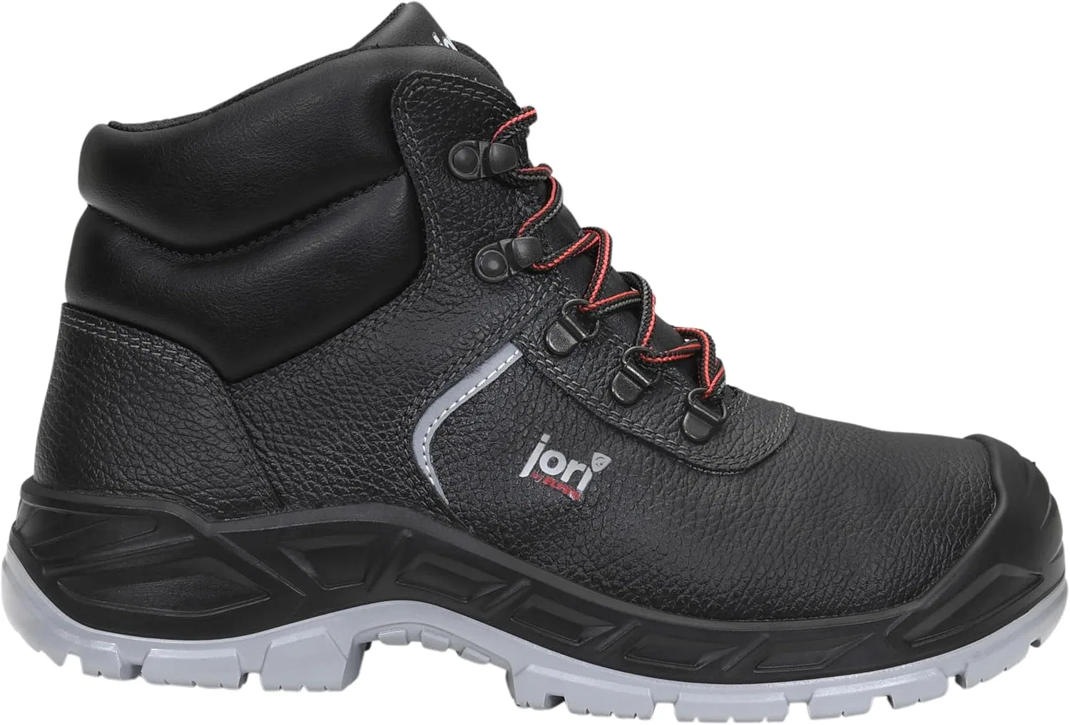 Ботинки ELTEN Jori Sicherheitsschuhe jo_Champ Mid ESD S3, Damen und Herren, Leder, Stahlkappe, leicht, robust, Black — фото 2