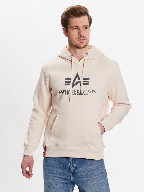 

Толстовка обычного кроя Alpha Industries, бежевый