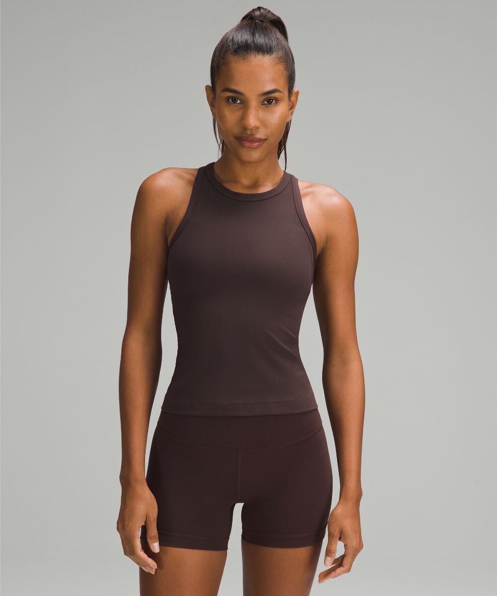 

Майка Align длиной до талии-борцовки Lululemon, эспрессо