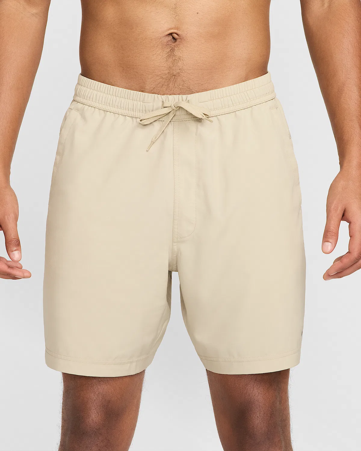 Мужские шорты Nike Form Dri-FIT 7" Unlined Versatile, Desert Khaki/Black — фото 2