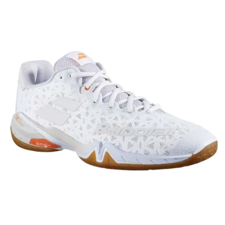 Мужские кроссовки для бадминтона «Shadow Tour» от Babolat, White/Gray — фото 3