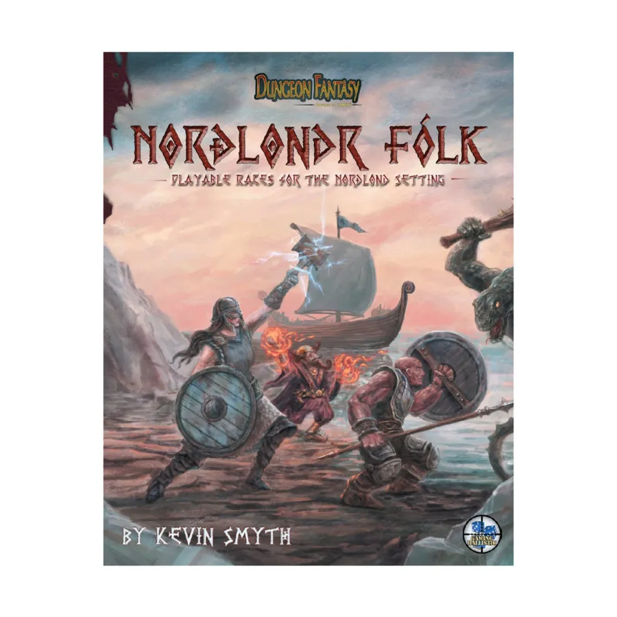 

Nordlondr Folk, Dungeon Fantasy (Gaming Ballistic), мягкая обложка