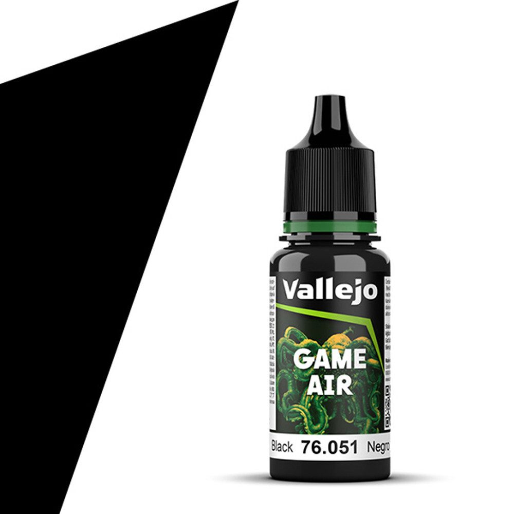 

Аксессуары Vallejo Game Air: Black (18ml)