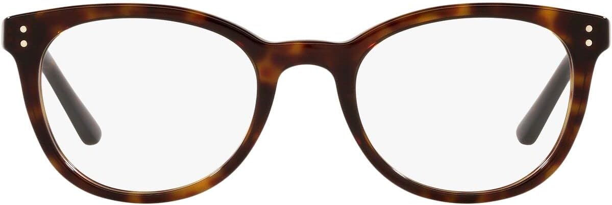 

Polo Ralph Lauren Pp8529 круглые оправы для очков, Shiny Dark Havana/Demo Lens