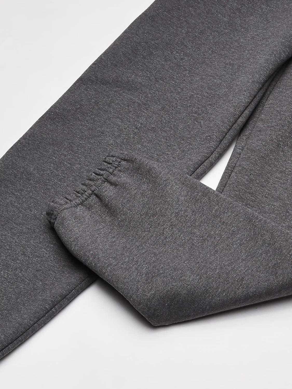 Спортивные штаны, толстовки и худи Fruit of the Loom для мальчиков, Elastic Bottom - Charcoal Heather — фото 2