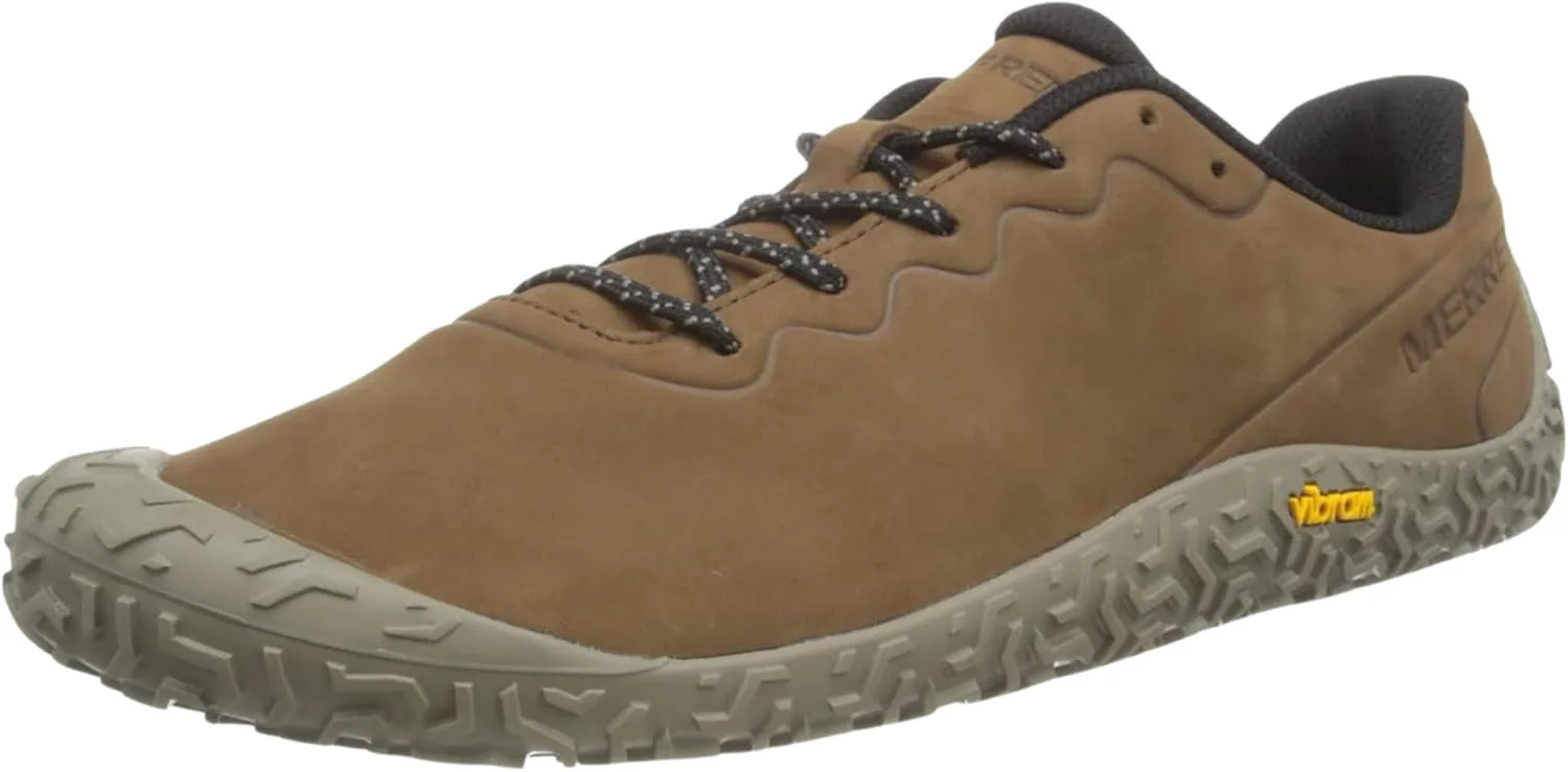 Мужские кроссовки для трейлраннинга Merrell Vapor Glove 6 из кожи — фото 4