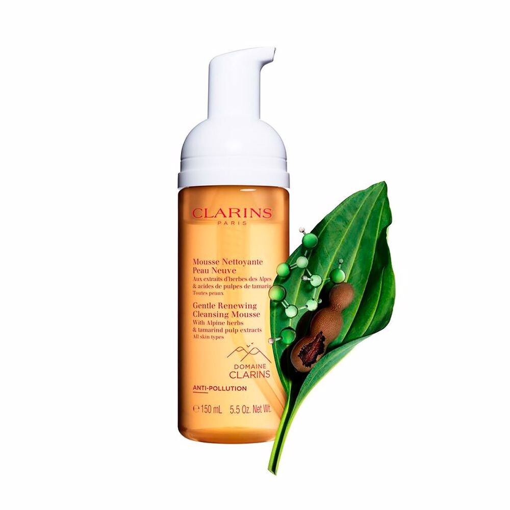 Гель для умывания Clarins — Очищающая пенка для лица Espuma limpiadora piel nueva, 150 мл — фото 2