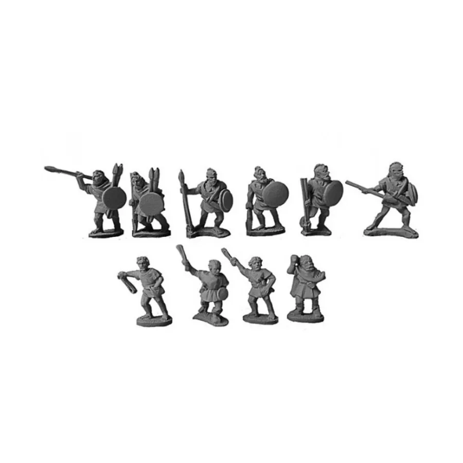 

Балеарские и ливийские застрельщики, War & Empire - Ancients Miniatures - Carthaginian (15mm)