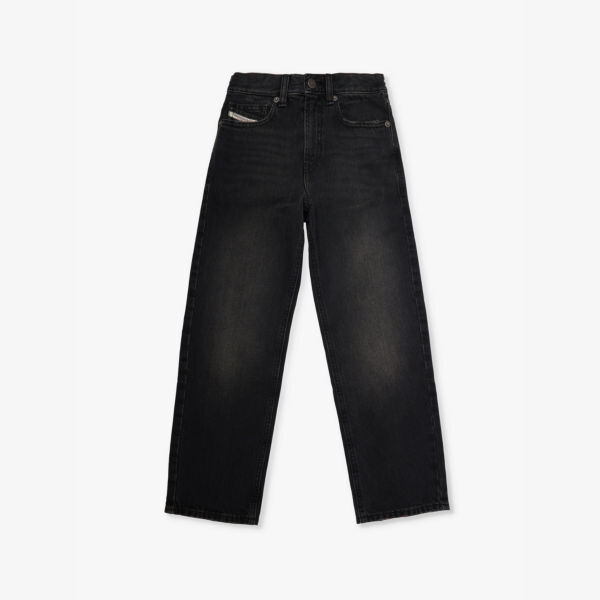 

Джинсы Brand-Patch прямого кроя, классического кроя, 6-16 лет Diesel, черный