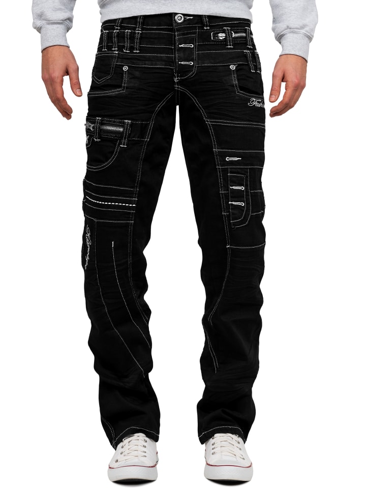 

KOSMO LUPO Черные джинсы