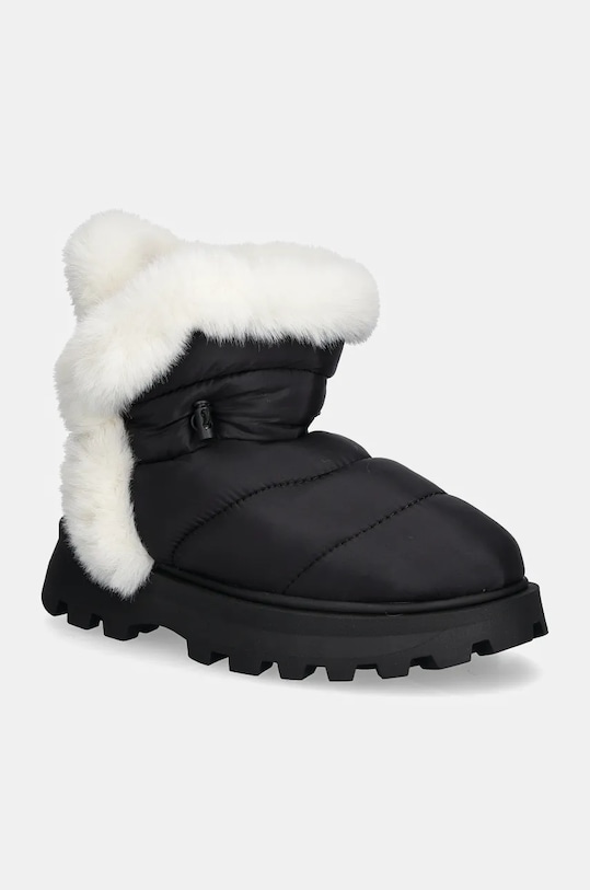 Женские зимние ботинки Steve Madden Frostee стеганые из текстиля, черный