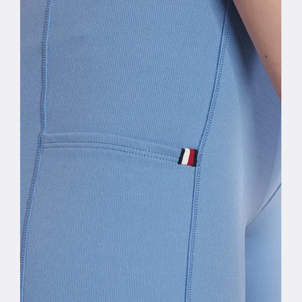 Леггинсы узкого кроя Sorona Tommy Hilfiger, синий — фото 4