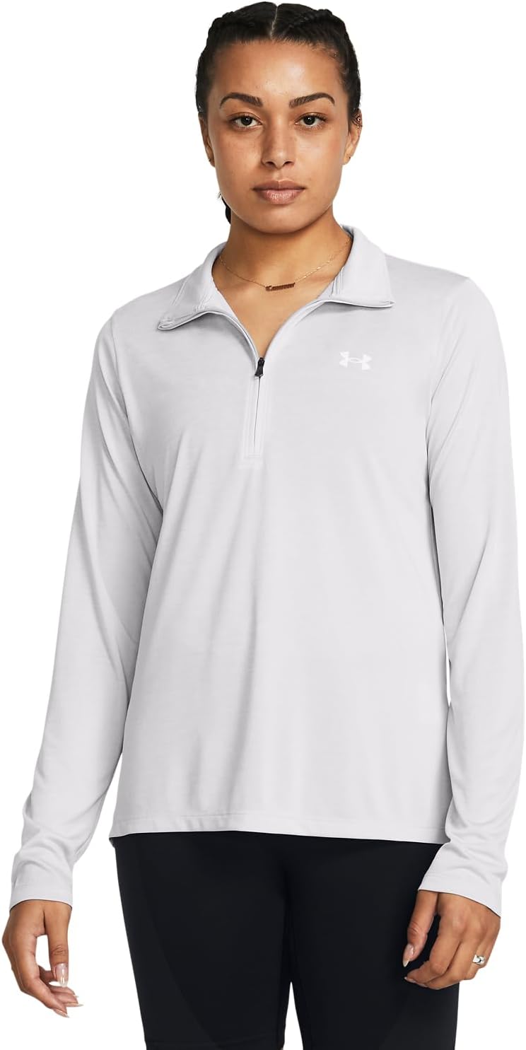 

Толстовка Under Armour Women's Tech Twist Quarter Zip, (014) Halo Gray/White, Белый, Толстовка Under Armour Women's Tech Twist Quarter Zip, (014) Halo Gray/White