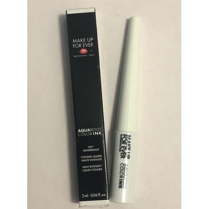 

MAKE UP FOR EVER Aqua Resist Color Ink 24HR Водостойкая жидкая подводка для глаз 5 матовый снег