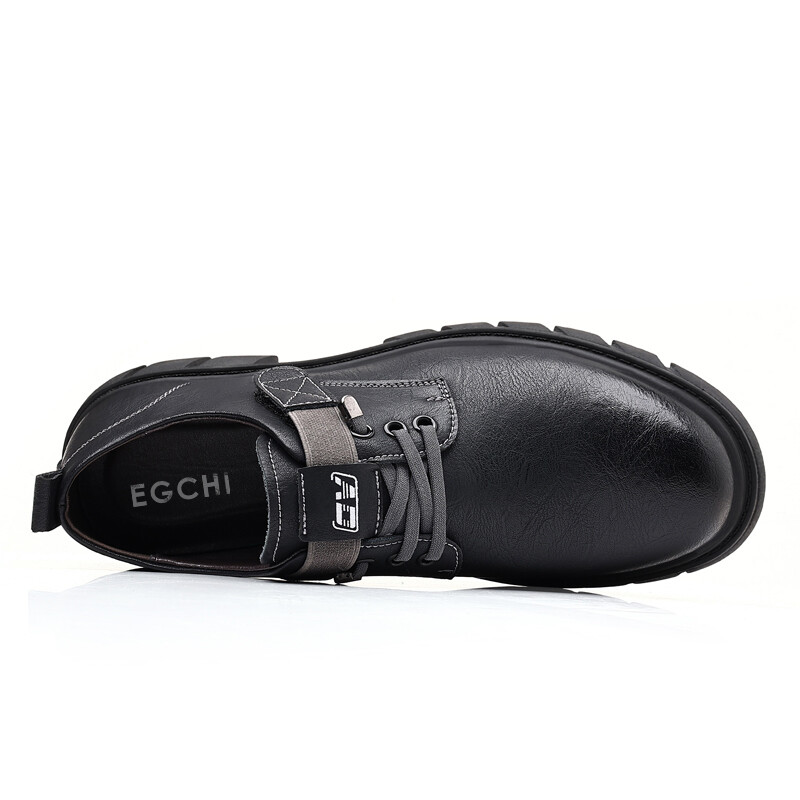 Мужские туфли EGCHI Men's Casual Shoes Men Mid-Top — фото 2