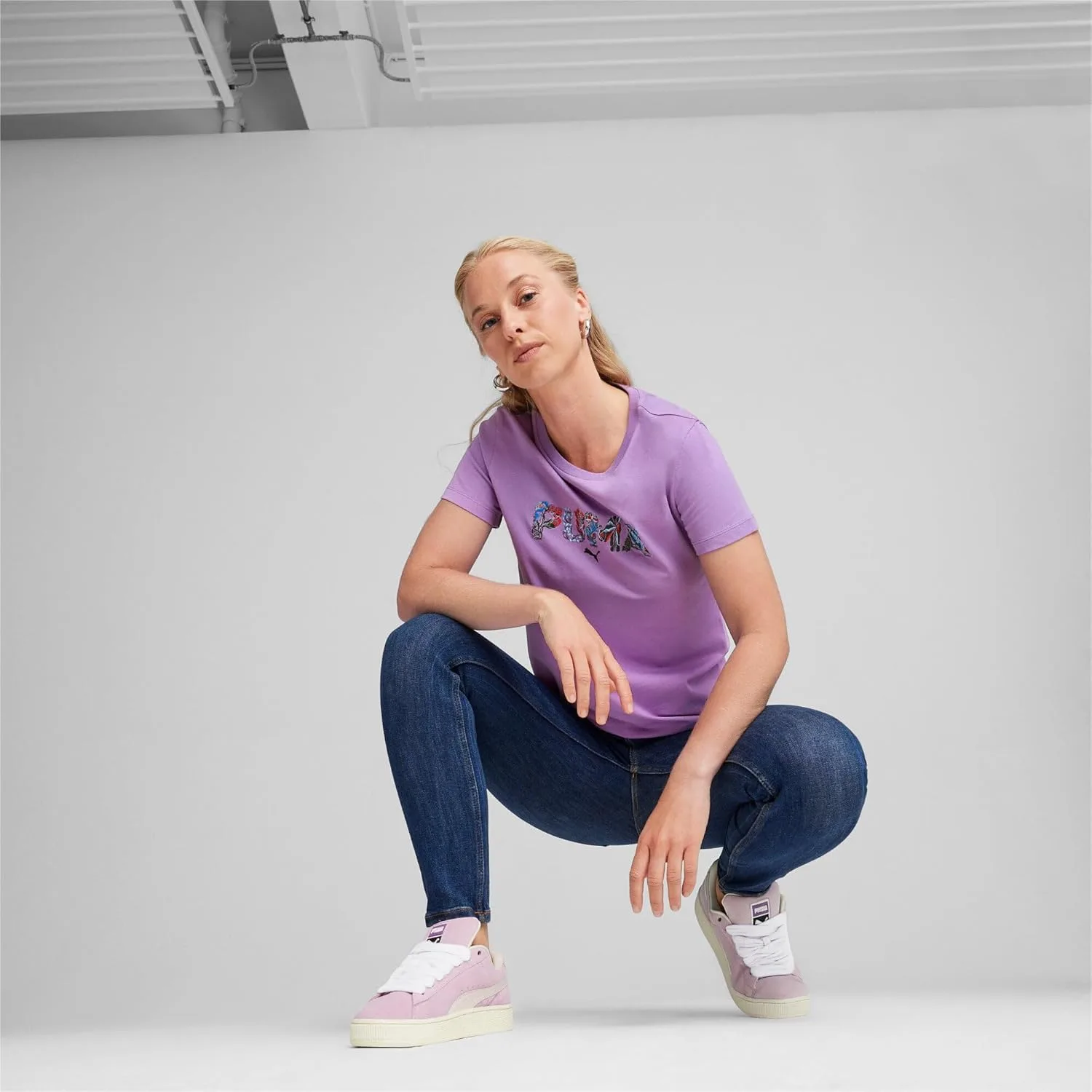 Кроссовки Puma Ca Pro Classic унисекс для взрослых, розовый — фото 2